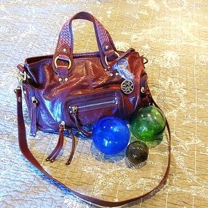 The SAK Leather footed purse.